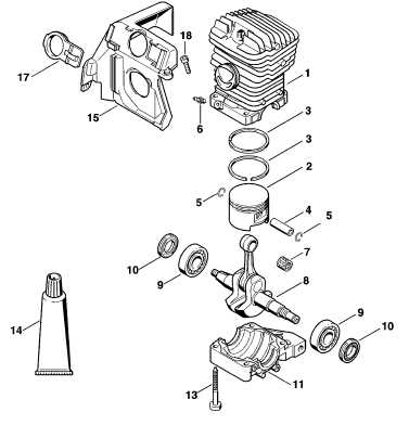 029 stihl chainsaw parts diagram