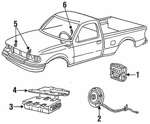 1994 ford f150 parts diagram