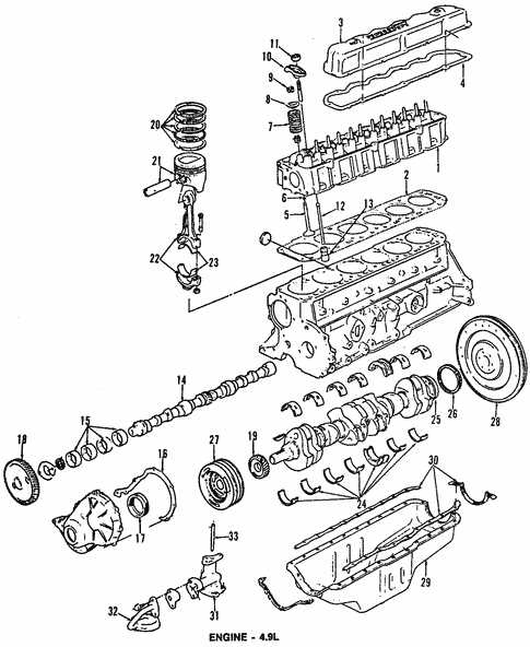 1994 ford f150 parts diagram