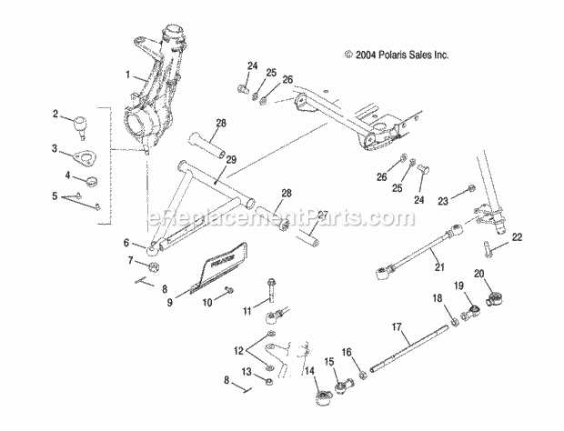 2000 polaris sportsman 500 parts diagram