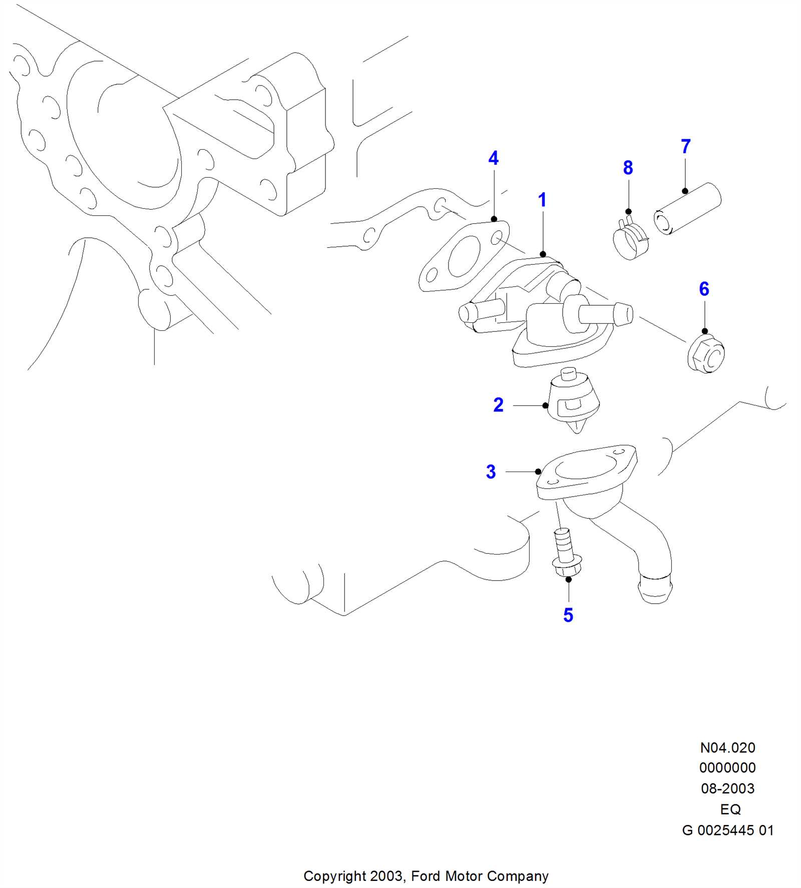 2002 ford ranger parts diagram