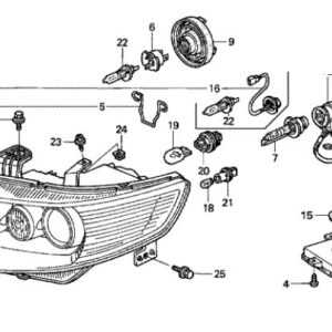 2004 honda accord parts diagram