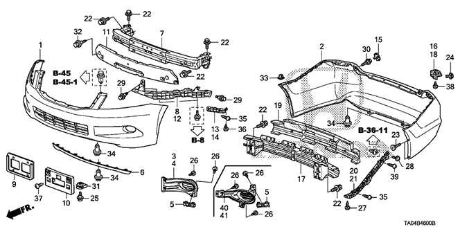 2004 honda accord parts diagram