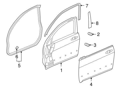 2005 honda accord parts diagram