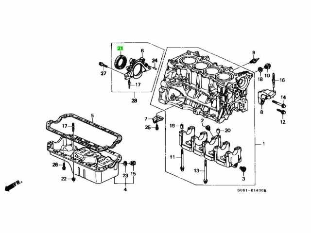 2007 honda civic parts diagram