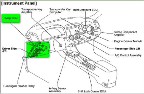 2007 toyota camry parts diagram