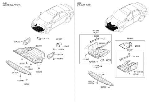 2011 hyundai sonata parts diagram