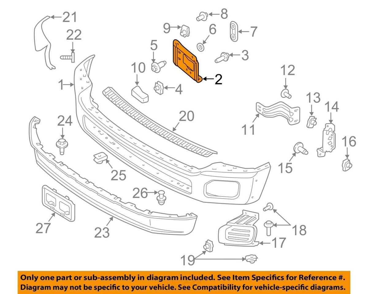 2011 ford f250 front end parts diagram