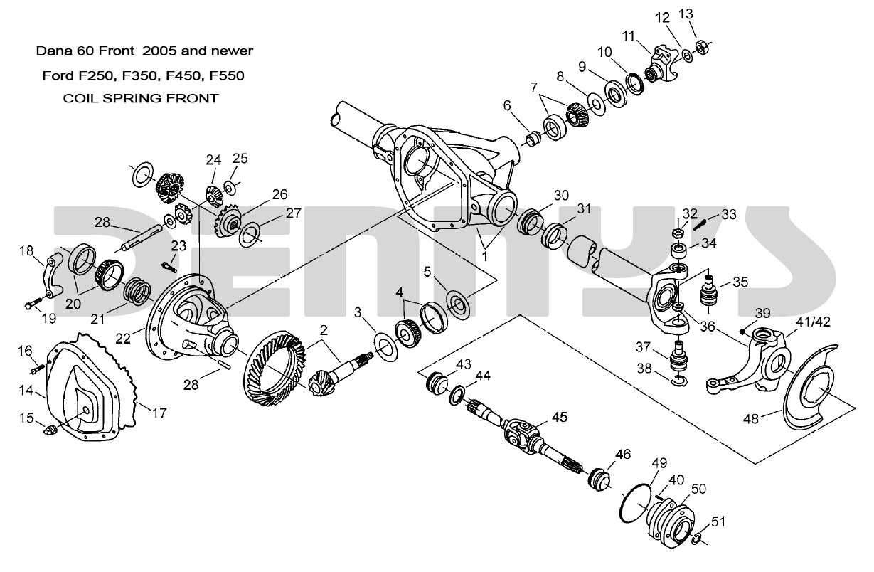 2011 ford f250 front end parts diagram