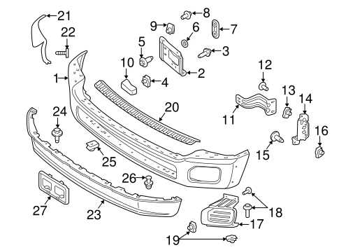 2012 ford f250 front end parts diagram