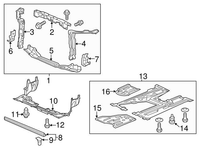 2012 honda civic parts diagram