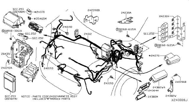 2012 nissan versa parts diagram