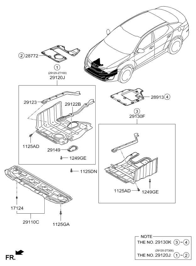 2013 kia optima parts diagram