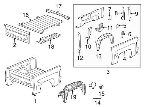 2014 chevy silverado parts diagram