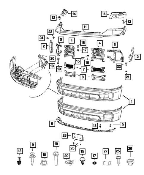 2014 ram 1500 parts diagram