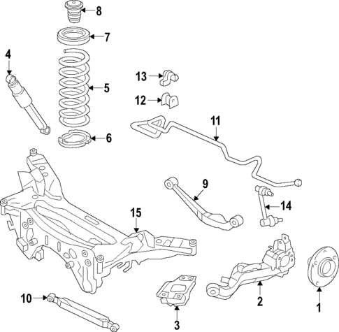 2015 nissan rogue parts diagram