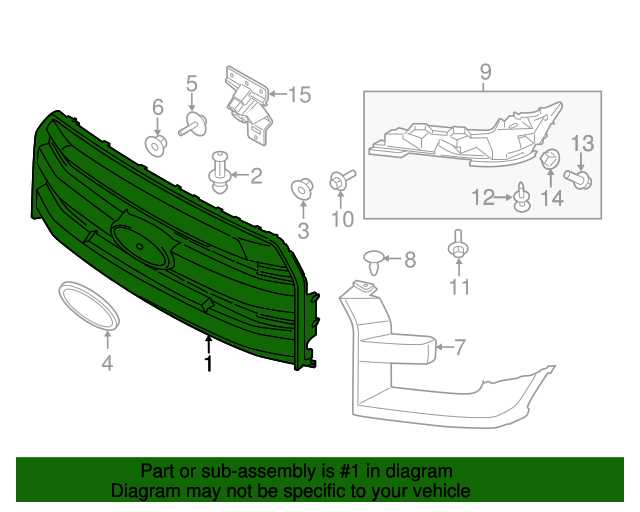 2017 ford f 150 parts diagram