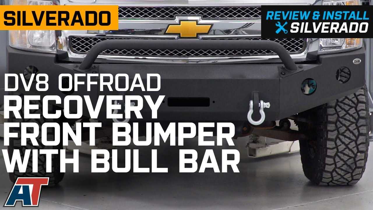 2018 chevy silverado front bumper parts diagram