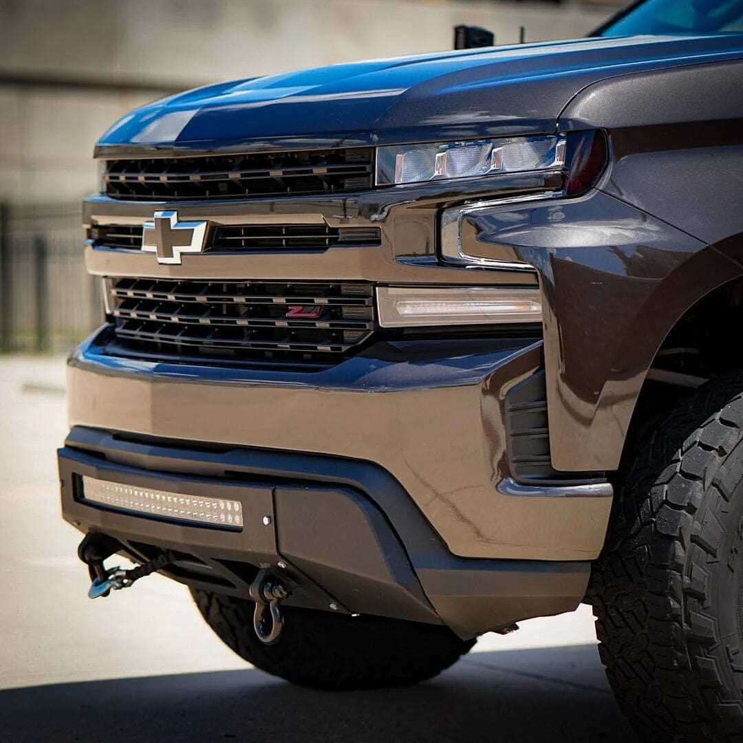 2018 chevy silverado front bumper parts diagram