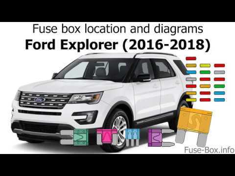 2018 ford explorer parts diagram