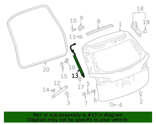 2018 chevy equinox parts diagram