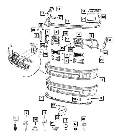 2019 ram 1500 parts diagram