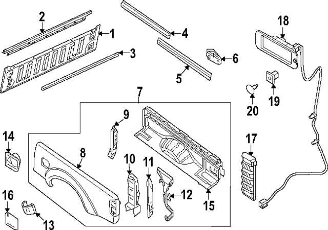 2019 ford f150 parts diagram