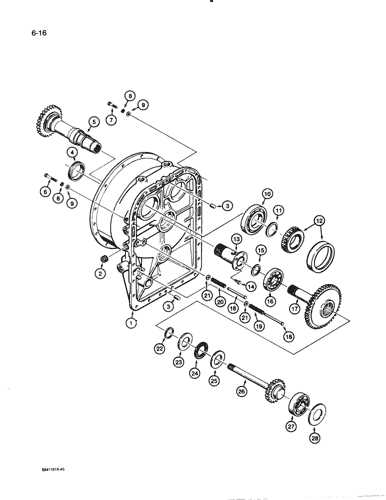 allison transmission parts diagram