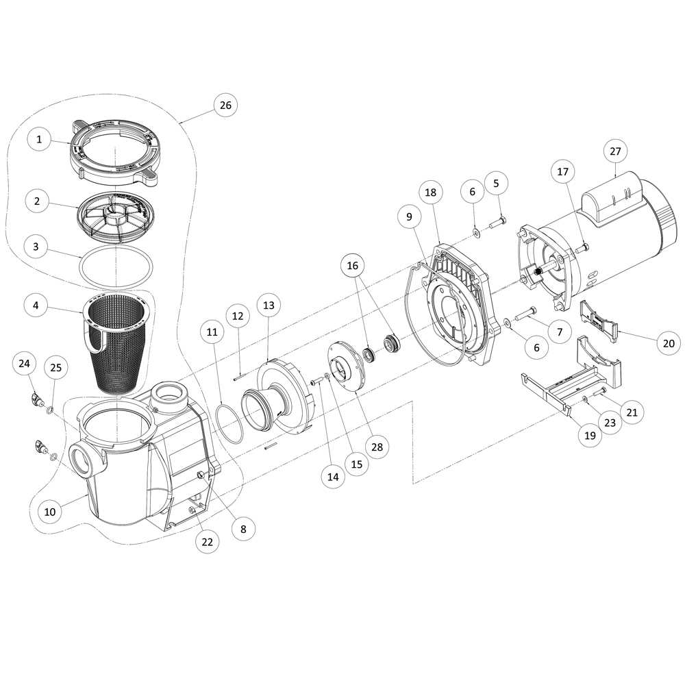 pentair superflo parts diagram