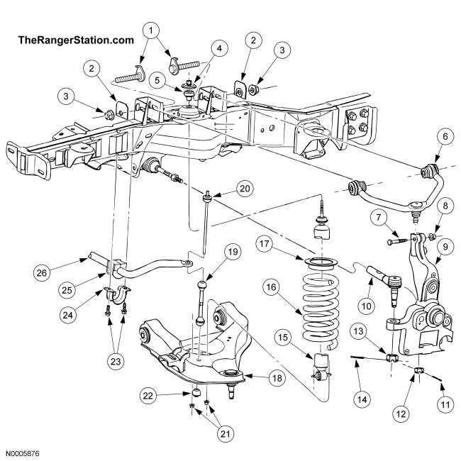 2011 ford f250 front end parts diagram