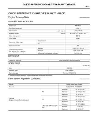 2012 nissan versa parts diagram