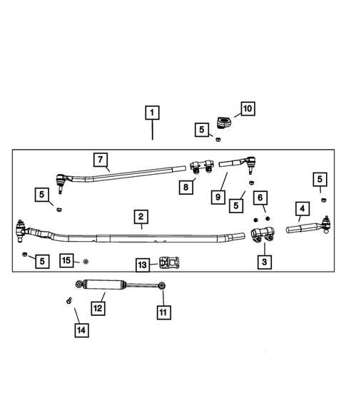 dodge ram 1500 steering parts diagram