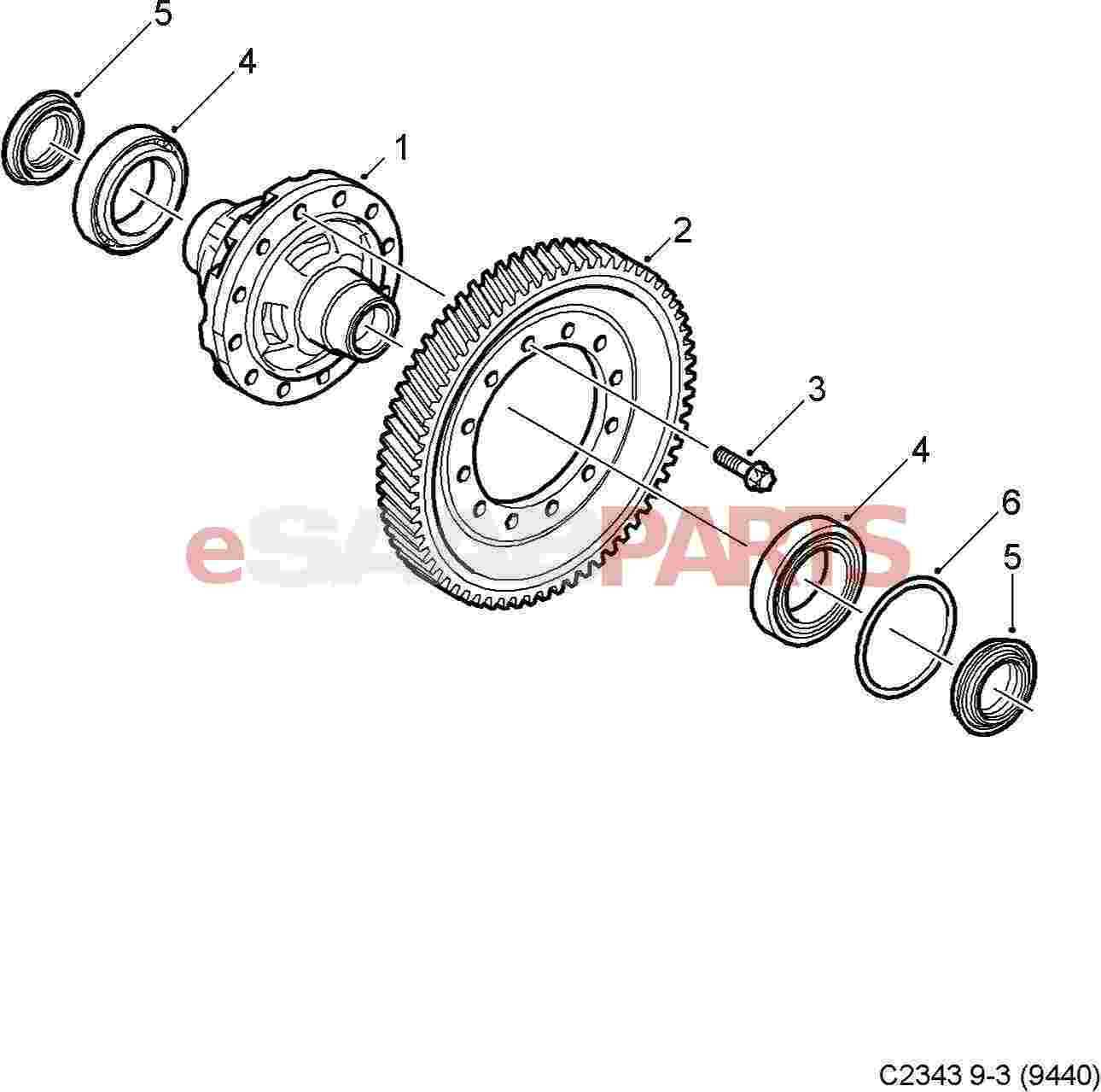 differential diagram parts