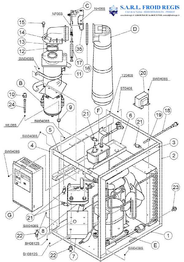 hoshizaki ice maker parts diagram