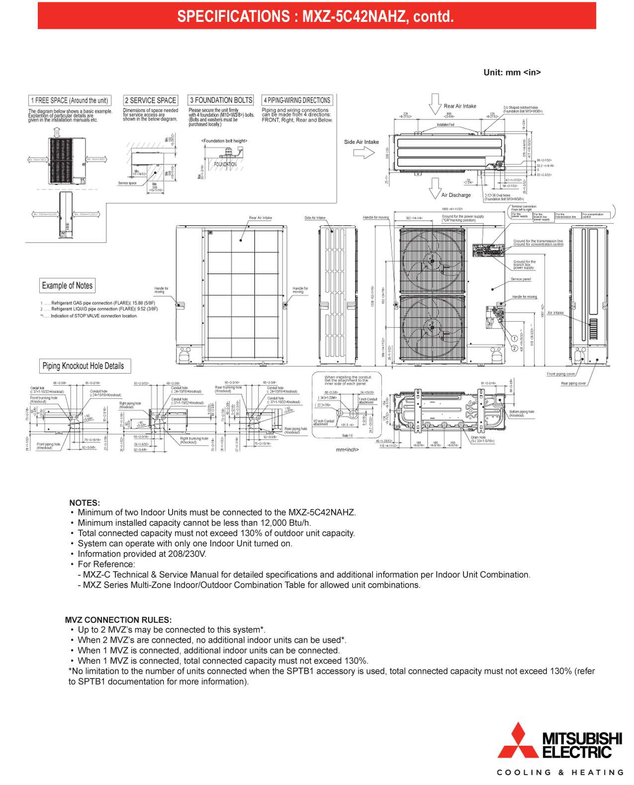 mitsubishi mini split parts diagram