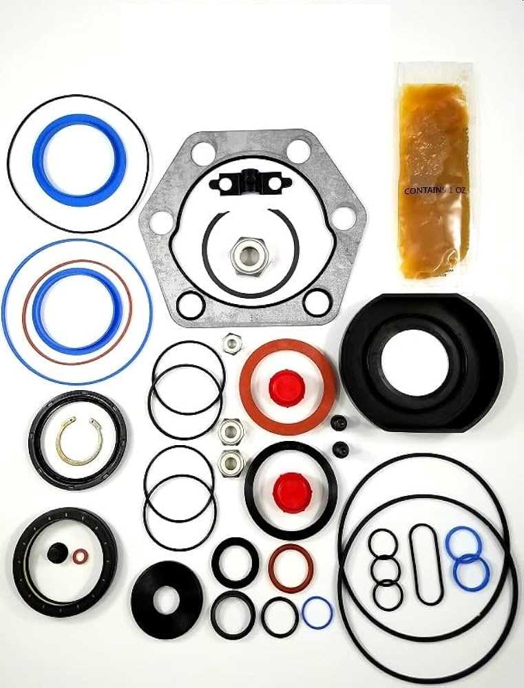 trw steering box parts diagram