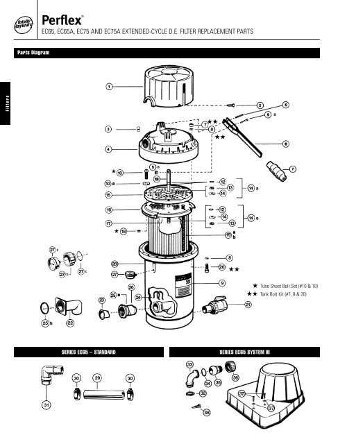 hayward pump parts diagram