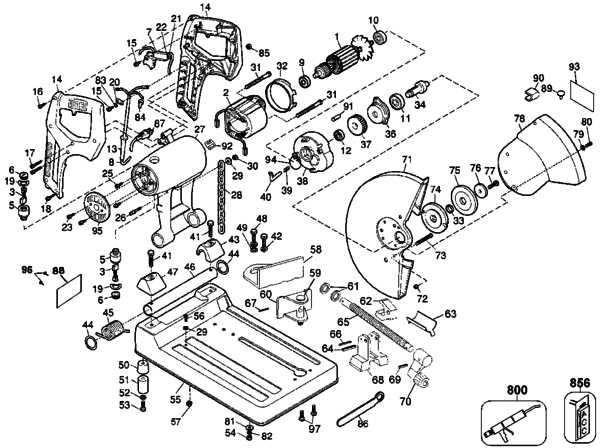 dewalt circular saw parts diagram
