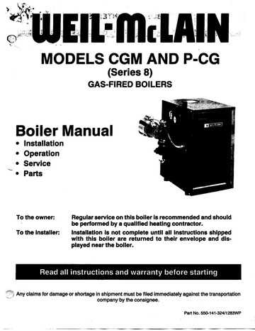 weil mclain boiler parts diagram