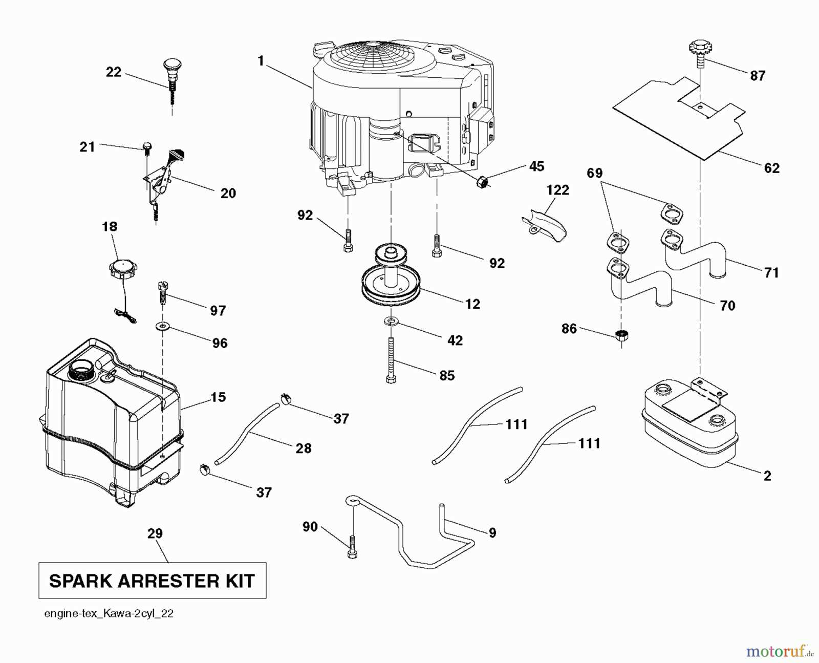 husqvarna rz4623 parts diagram