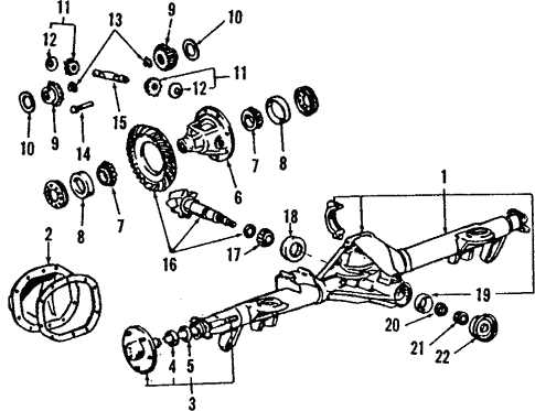 rear end parts diagram