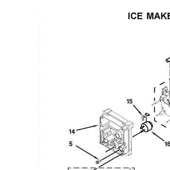 whirlpool ice dispenser parts diagram