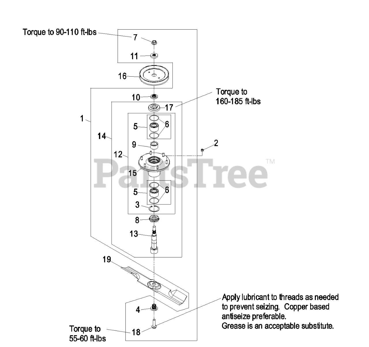 exmark mower parts diagram