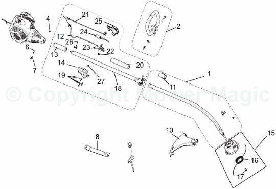 ryobi string trimmer parts diagram