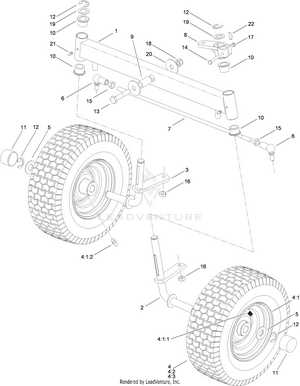 craftsman riding mower steering parts diagram