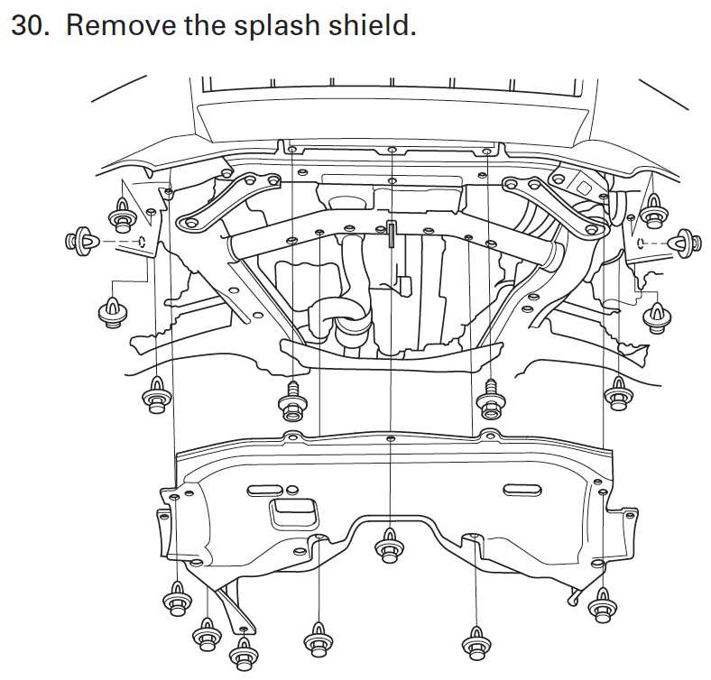 engine compartment honda accord engine parts diagram