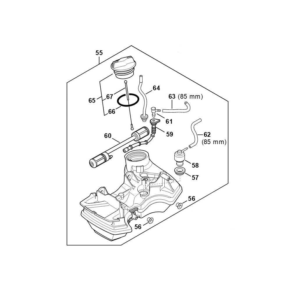 stihl km94r parts diagram