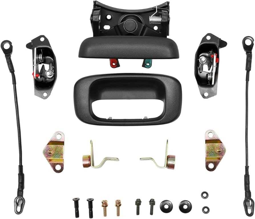 chevy tailgate parts diagram