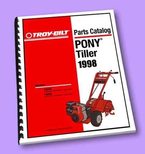 troy bilt horse parts diagram