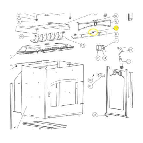 king pellet stove parts diagram